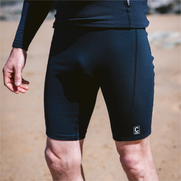 2026 C-Skins Mens Thermal Skins Shorts C-HDISHM - Black